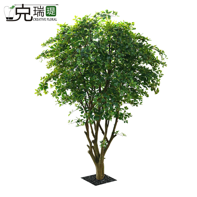 克瑞瑅原生态落地花艺客厅装饰仿真花软装饰品摆件 G30044