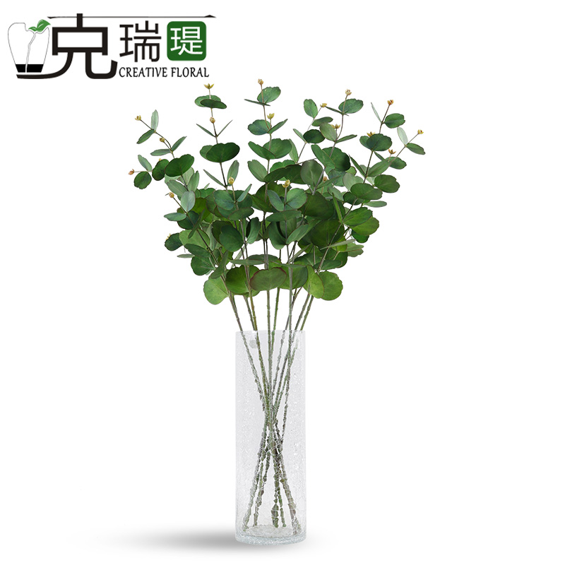 克瑞瑅原生态叶材系列客厅装饰仿真花软装饰品摆件 G7A049