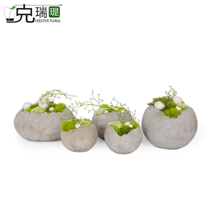 克瑞瑅北欧风格小品茶几客厅装饰仿真花软装饰品摆件 G80083  G80084  G80085  G80086  G80087