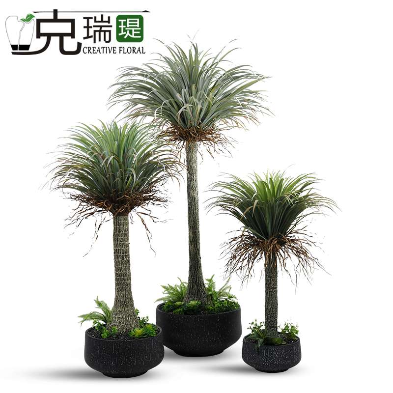 克瑞瑅原生态仿真绿植客厅装饰仿真花软装饰品摆件 G110012