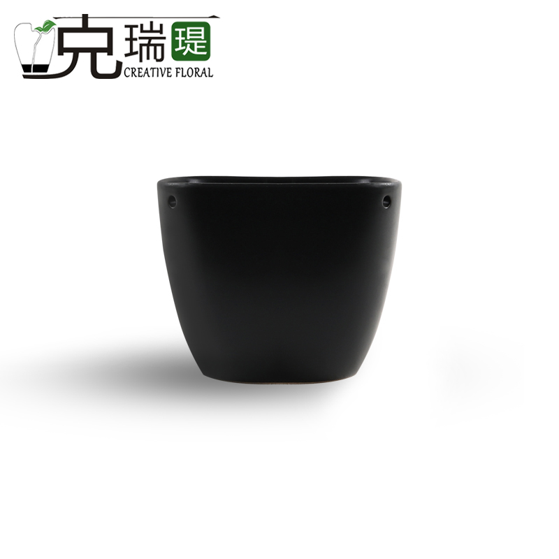  克瑞瑅现代简约陶瓷花器客厅装饰仿真花软装饰品摆件 F6015