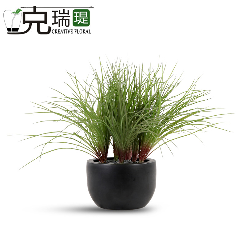 克瑞瑅原生态叶材单枝客厅装饰仿真花软装饰品摆件 G7A003