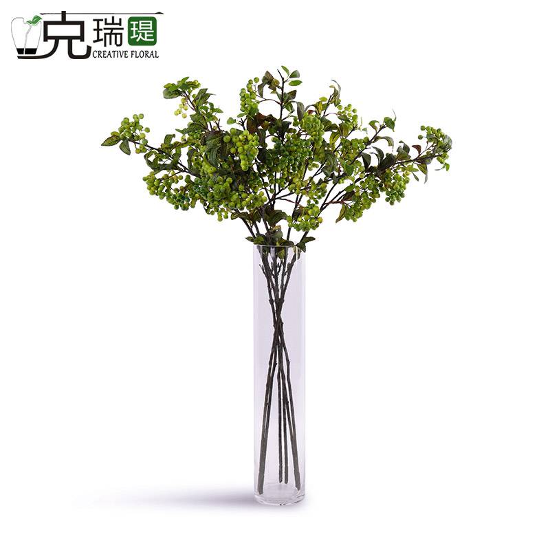 克瑞瑅原生态果枝系列客厅装饰仿真花软装饰品摆件 G11A019