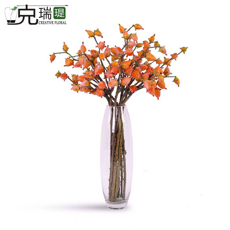 克瑞瑅原生态果枝系列客厅装饰仿真花软装饰品摆件 G11A015